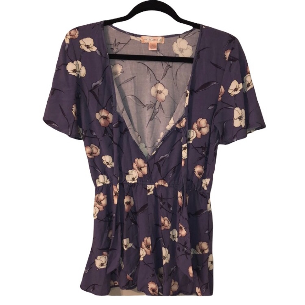 Band of Gypsies Floral Romper
